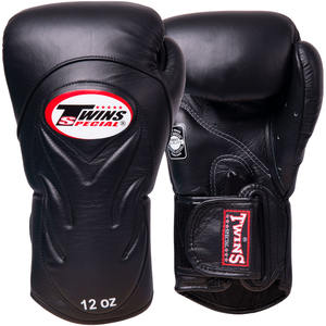 Gants de boxe en cuir légers personnalisés avec design OEM, poignées respirantes et fermeture auto-agrippante pour l'entraînement - Product Image 4