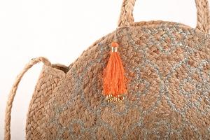 Bolso Bandolera de Yute Trenzado Estilo Bohemio Ecológico 2026 para Mujer, Bolso de Hombro de Moda India para Damas - Product Image 5