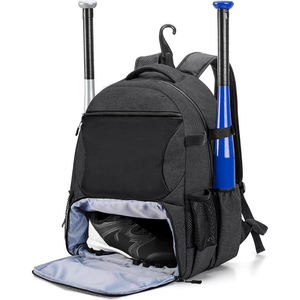 Bagnex Waterproof 600D <b>Baseball</b> Softball <b>Bat</b> Carrying Bag Separate Shoe Space Lightweight Durable Backpack 50-70L Customizable - Product Image 1