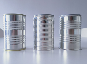 Boîtes cylindriques laquées personnalisées imprimées en sérigraphie, 3 pièces, durables, avec couvercles à anneau pour le stockage de fruits, noix et aliments pour animaux de compagnie - Product Image 3