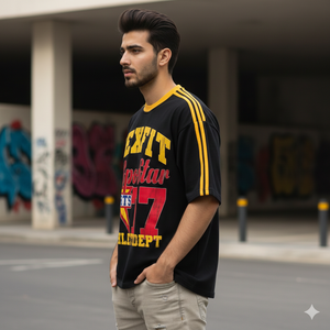 Camisetas de Verano 2025 Nuevas Personalizadas de Alta Calidad 100% Algodón para Hombre, Camiseta con Estampado Digital, Letras Vintage, Lavado, Corte Recortado - Product Image 5