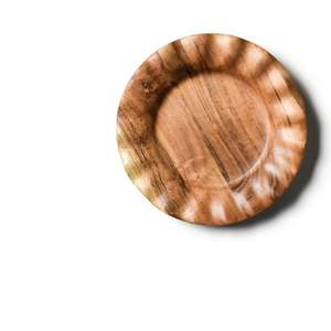 Bandeja de Servicio de Madera Personalizada con Diseño Único para Cocina, Plato para Servir Frutos Secos con 2 Compartimentos - Product Image 3