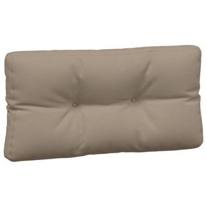 Juego de 3 Cojines Grandes para Exteriores en Tela Color Taupe, 100% Poliéster, Cojín para Paleta - Product Image 5