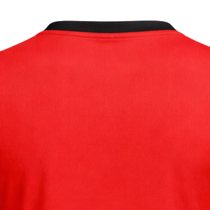 Camiseta de Fútbol para Hombre, Color Rojo y Negro, de Finlandia, Manga Corta, Estampada, Ligera, Transpirable, que Absorbe la Humedad, Uniforme de Entrenamiento - Product Image 6