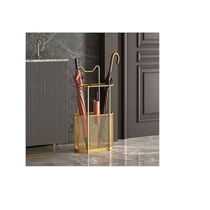 Porte-parapluie personnalisé de style luxueux, vintage, décoratif pour la maison, style classique, en métal - Product Image 4