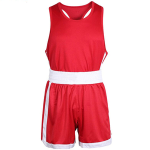 Uniforme de compétition de boxe pour hommes, maillot et short pour l'entraînement, vêtements de combat MMA Muay Thai, vêtements de kickboxing - Product Image 5
