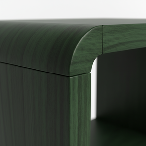 Estantería expositora, Librería de 3 estantes, Mueble de almacenamiento, Estantería abierta sin respaldo, Madera de caucho, MDF, Chapa de roble - Product Image 3