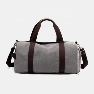 กระเป๋าผ้าใบสำหรับผู้ชายกระเป๋าสัมภาระมีช่องใส่รองเท้าสำหรับเดินทางกระเป๋าผ้าใบน้ำหนักเบา - Product Image 1