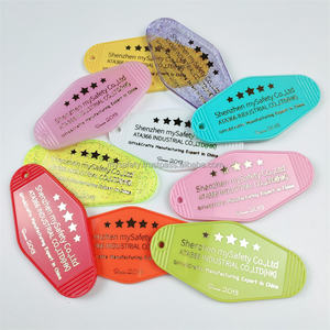 2 Custom <b>Vintage</b> Plastic Acrylic Hotel Keychain With Logo Promotional Hotel Motel Style Room <b>Key</b> Tag Tassel Blank Personalized - Product Image 5