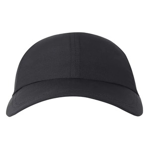 Unisex Black 6-Panel Baseball Cap Adjustable Fitted Solid Cotton Casual <b>Hat</b> for Adults Four Seasons Wear - Product Image 6