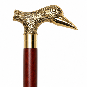 ไม้เดินด้วยมือที่มีด้ามจับทองเหลืองอีกา/ไม้เดินอ้อยกับทองเหลืองจับอีกา - Product Image 3