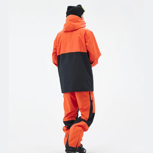 Chaqueta de Esquí Unisex Mon-tecc 2026, Color Borgoña/Negro, Talla Grande, Transpirable, Ligera, Impermeable 10,000mm, para Exteriores - Product Image 2
