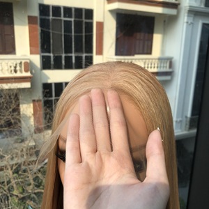 Peluca de encaje Base de seda transparente HD de pelo crudo europeo virgen personalizada de lujo para mujer - Product Image 4