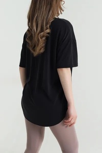 เสื้อคอเต่าผู้หญิงไซส์ใหญ่ EVER GLOW สีพื้น ผ้าถัก 100% คอตตอน ยับยาก แห้งเร็ว ระบายอากาศ ป้องกันรังสียูวี มีโลโก้ สไตล์ลำลอง - Product Image 5