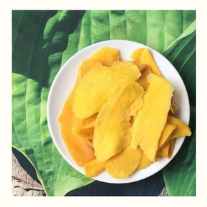 มะม่วงอบแห้งพรีเมียม เนื้อนุ่มหนึบ อร่อย ขนมขบเคี้ยวรสผลไม้เมืองร้อน ผลิตในเวียดนาม จำหน่ายส่ง รับผลิตแบบ OEM - Product Image 1