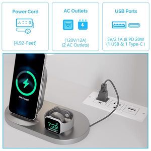 White Particleboard Dressing <b>Table</b> Set with Melamine Finish 7 Drawers 4 Shelves 10 Three-Tone Light Bulbs <b>Makeup</b> Vanities - Product Image 4