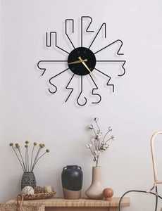 Horloge murale en métal haut de gamme, restant élégante malgré les tendances changeantes, la durabilité garantit moins de remplacements au fil du temps. - Product Image 2