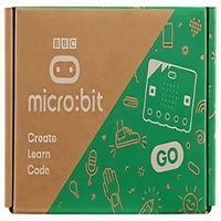 Kit de démarrage BBC Microbit V2.2 GO avec matrice LED 5x5, carte de codage, câble USB et support de batterie pour l'éducation STEM - Vente en gros