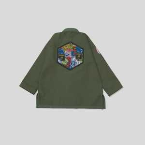 ชุดยูโดสีขาวคุณภาพสูงระดับมืออาชีพ OEM RVCA Shoyorol V2 Bjj Gi รุ่น 60 ชุดกิโมโนบราซิลเลียนยิวยิตสูสำหรับนักต่อสู้คาราเต้ CP-BJJ-03 - Product Image 2