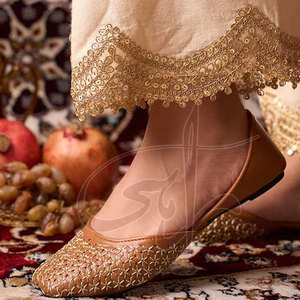 Classic Beauty Printed Anti-Slippery Fashion Trend Handmade Traditional Faux Leather Embroidery Customizable <b>Khussa</b> - Product Image 6