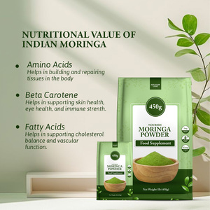 Polvo de Hoja de Moringa Orgánica de Marca Privada – Suministro a Granel de Polvo Herbal Premium - Product Image 3
