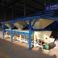 Système de dosage de ciment et de pierre Zeyu PLD800 pour centrale à béton préfabriqué portable