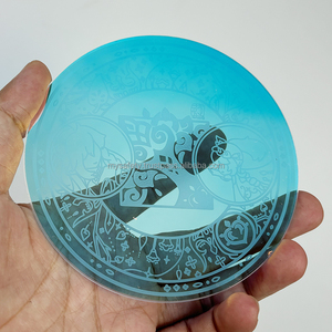 Posavasos Rectangular Clásico de Acrílico y Cerámica Holográfica Ecológica, Personalizado con Impresión, Diseño de Marca, Japón - Product Image 6