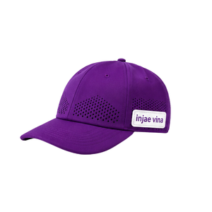 Custom Laser Perforated Sports <b>Cap</b> Breathable Performance Running Hat with Side Patch Logo - Product Image 2