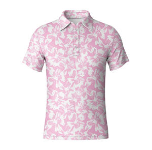 Polo de Golf de Alto Rendimiento para Hombre, Diseño Personalizado a la Moda, Tallas Grandes, Spandex/Poliéster, Impresión por Sublimación, Hecho en Vietnam - Product Image 3