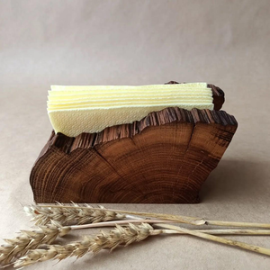 Handmade <b>Reclaimed</b> Wood Napkin Holder Rustic Modern Design Durable Tabletop Stand for Home Office Kitchen Dining Kitchen Restaur - Product Image 1