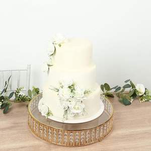 Soporte Clásico para Tartas con Acabado Elegante, Ideal para Exhibición de Postres, Eventos de Boda y Servicio en el Hogar - Product Image 5