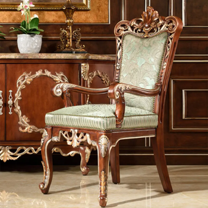 Luxury European Classic Style Solid Mahogany Dining <b>Table</b> Set Carved Oval <b>Table</b> Finish <b>Brown</b> Elegant Traditional Furniture - Product Image 3