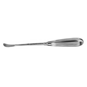 Juego de instrumentos de sierra nasal recta de alta calidad, certificado CE, raspador de hueso manual de plástico curvo de 220 mm (8.34 pulgadas) con sierra dentada de 9 mm de ancho - Product Image 4