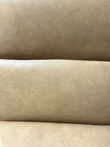 Sillón Moderno de Madera Maciza Tapizado en Cuero Vacuno Genuino, Silla de Cuero Auténtico para Sala de Estar - Product Image 2