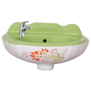 Lavabo de Cerámica para Baño, Diseño Personalizado, Superventas, Lavabo Suspendido en la Pared - Product Image 5