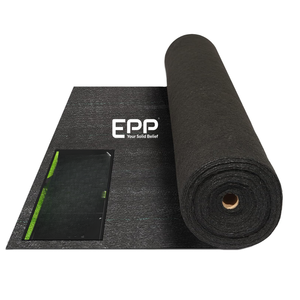 Tissu tissé perforé à l'aiguille en PP noir de qualité supérieure tapis anti-mauvaises herbes traité aux UV couverture de sol efficace pour le contrôle des mauvaises herbes Agriculture - Product Image 1