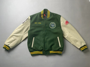 Chaquetas Varsity Juveniles con Parches de Chenilla al por Mayor, Chaqueta Bomber Personalizada con Letras, Chaqueta Varsity para Mujer, Chaqueta Varsity para Hombre, Tallas Grandes - Product Image 3