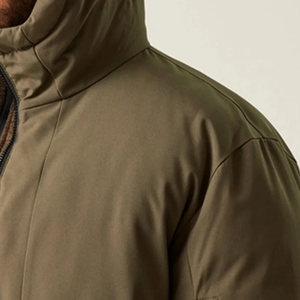 Parka robuste et chaude pour l'hiver, vêtement de travail d'extérieur, imperméable et isolé, fournisseur d'usine en gros, hydrofuge et respirant - Product Image 4