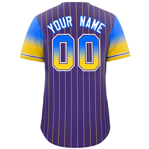 Sublimated Baseball Uniform Made in Pakistan Baseball Jerseys Shorts Sleeve Button Down Custom Baseball Jersey - Product Image 2