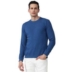 Sudadera de Cuello Redondo Personalizada al por Mayor para Hombre - 100% Algodón, Forro Polar, Manga Larga, Térmica, Invierno, Behram International - Product Image 1