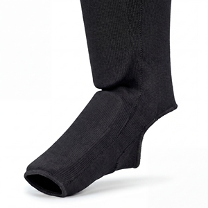 <b>MMA</b> Elastic Cloth <b>Shin</b> & Instep <b>Padded</b> Guards Taekwondo, Martial Arts, <b>MMA</b> Boxing Foot Protective Gear Protector for Sparring - Product Image 2