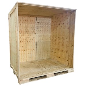 Best Selling Solid Wooden Storage <b>Crates</b> Low MOQ Free Logo Engraving Large Wooden <b>Boxes</b> Vault Style From Vietnam Factory - Product Image 2