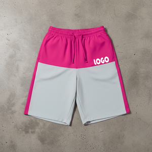 Shorts de sport décontractés pour hommes, personnalisés, écologiques, légers, en tissu micro-extensible respirant, coupe ample - Product Image 5
