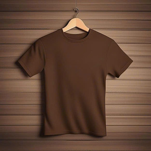 เสื้อยืดแบรนด์คุณภาพสูง เสื้อยืดเปล่า 250gsm ขายส่ง วัสดุโพลีเอสเตอร์/คอตตอน รับสั่งพิมพ์ลาย แขนสั้น สำหรับผู้ชาย - Product Image 3