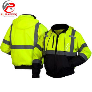 Sudadera de seguridad de alta visibilidad con logotipo personalizado, reflectante, ligera, para trabajadores, unisex - Product Image 1