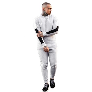 Custom Designer Men's Hooded Solid 100% Cotton <b>Sports</b> Tracksuit/Sweatsuit Fleece Garment for Running Training <b>Winter</b> Season - Product Image 4