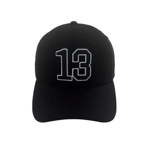 Gorra de Béisbol Personalizada de 6 Paneles, Estructurada, de Algodón, con Número 13 Bordado, para Deportes al Aire Libre, Golf, Ajustable - Product Image 3