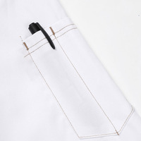 Chemises de chef, veste de travail culinaire moderne, design durable et confortable pour les professionnels de la cuisine, de la boulangerie, des cafés et de l'hôtellerie