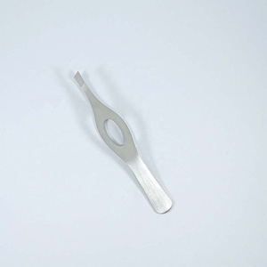 Sevetlana แหนบถอนขนคิ้วทำจากผ้าซาตินทำจากสเตนเลสสตีลสวยงามแบบอุตสาหกรรม - Product Image 2