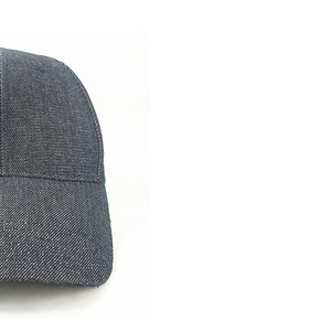 Wholesale 100% Cotton Custom Logo Washed Vintage Jeans Baseball Hats Fashion Unisex 6-Panel Denim Dad Hats - Product Image 2